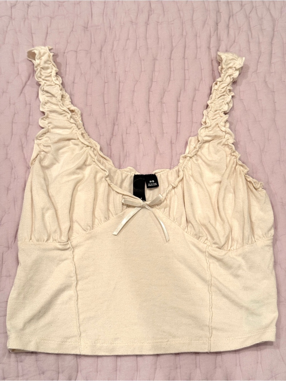 Garage Cropped Tank Top